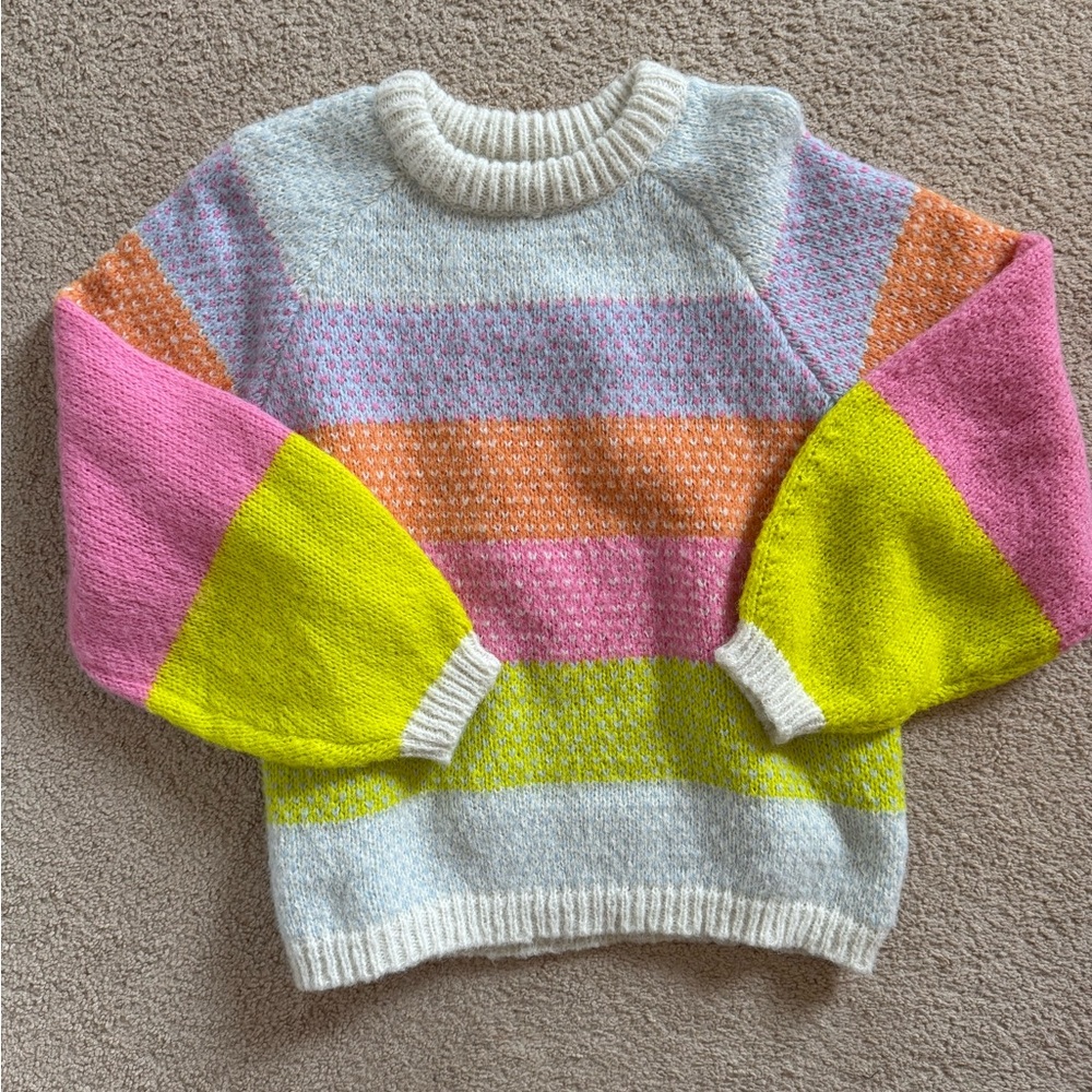 Vero Moda Multicolor Striped Sweater